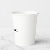 ARCHITEKT Hashtag Pappbecher (Links)