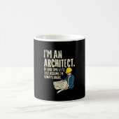 Architekt - Ich bin Architekt Kaffeetasse (Mittel)