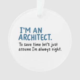 Architekt - Ich bin Architekt Ornament