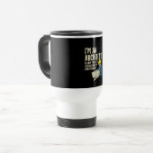 Architekt - Ich bin Architekt Reisebecher (Vorderseite Links)