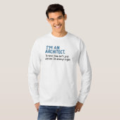 Architekt - Ich bin Architekt T-Shirt (Vorne ganz)