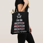 Architekt Ich bin ein Gezeichnet Stuff Job Archite Tasche (Von Nahem)