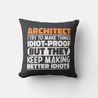 Architekt Ich versuche, Dinge zu indioten Lustigen