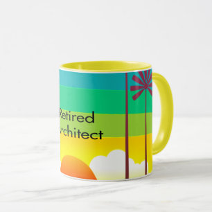 Architekt im Ruhestand Tasse