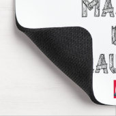 ARCHITEKT in der HÜTTE des VERTRETBAREN Mousepad (Ecke)