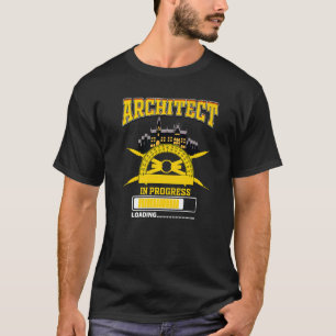Architekt in der Zukunft Architektur Graduati T-Shirt