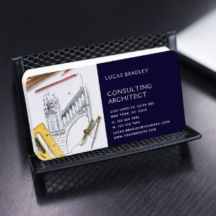 Architekt Ingenieur Bauplanungsdesign Visitenkarte