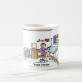 Architekt - Ingenieur, weiblich Kaffeetasse (Mittel)