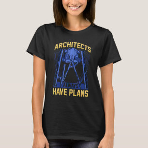Architekt Inspiriert Architektur T-Shirt