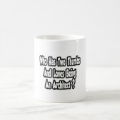 Architekt Joke ... Zwei Daumen Kaffeetasse (Mittel)