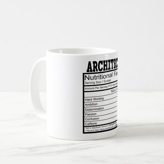 Architekt Kaffeetasse (Vorderseite Links)
