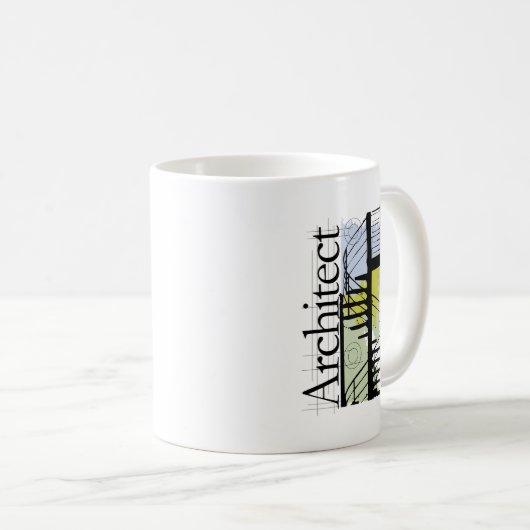Architekt Kaffeetasse (VorderseiteRechts)