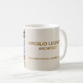 "ARCHITEKT" KAFFEETASSE (VorderseiteRechts)