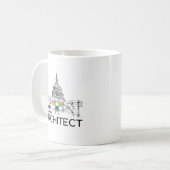 Architekt Kaffeetasse (Vorderseite Links)