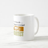 Architekt Kaffeetasse (VorderseiteRechts)