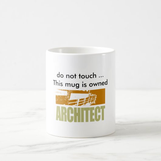 Architekt Kaffeetasse (Mittel)