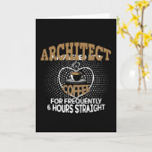 Architekt Karte (Gelbe Blume)