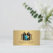 Architekt | Kommerzielle Eigenschaft Visitenkarte (Stehend Vorderseite)