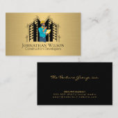 Architekt | Kommerzielle Eigenschaft Visitenkarte (Vorne/Hinten)