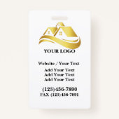 Architekt Lanyard Abzeichen - Siehe Zurück Ausweis (Rückseite)