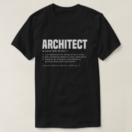 ARCHITEKT lustige Definition T-Shirt