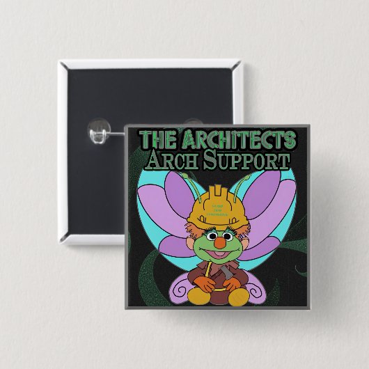 Architekt Magnet 2024 Button (Vorne & Hinten)