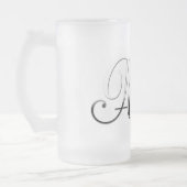 Architekt Mattglas Bierglas (Links)