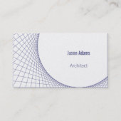 Architekt | Modern Visitenkarte (Vorderseite)