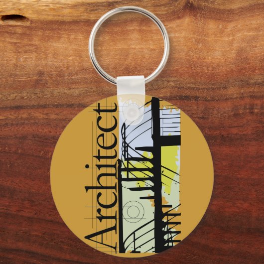 Architekt Schlüsselanhänger (Vorderseite)