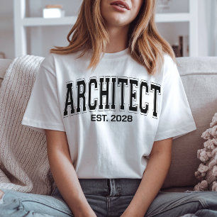 Architekt Shirt Custom Graduate Gift for Architect