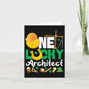 Architekt Student Architecture St Patricks Tag 1 Karte