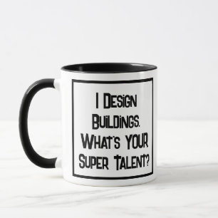 Architekt Super Talent. Zwei Tone-Kaffee-Tasse Tasse