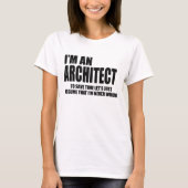 Architekt T-Shirt (Vorderseite)