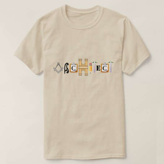 Architekt T-Shirt (Design vorne)