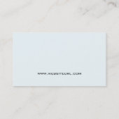 Architekt Visitenkarte (Rückseite)