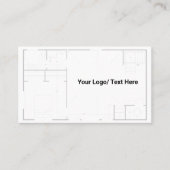 Architekt Visitenkarte (Vorderseite)