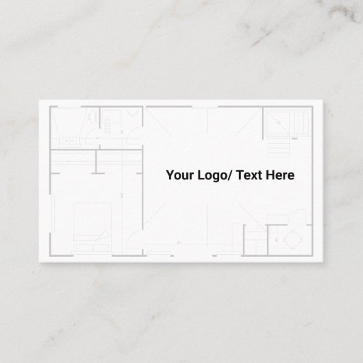 Architekt Visitenkarte (Vorderseite)