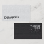 Architekt - Visitenkarten Visitenkarte (Vorne/Hinten)