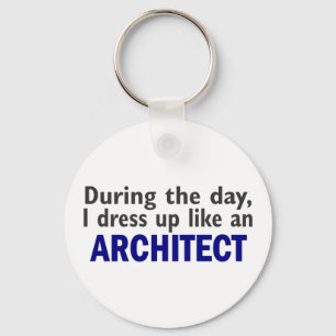 Architekt während des Tages Schlüsselanhänger