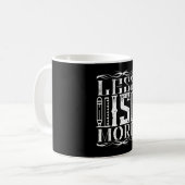 Architekt - Weniger ist ein Mehr Kaffeetasse (Vorderseite Links)