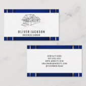 Architekt | Wohnungskonzept Visitenkarte (Vorne/Hinten)