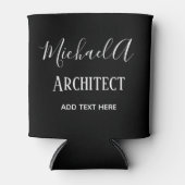 ARCHITEKTE Personalisierte Geschenke Klassisch Sch Dosenkühler (Vorderseite)