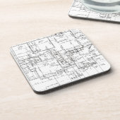 Architekten alles! getränkeuntersetzer (Linke Seite)