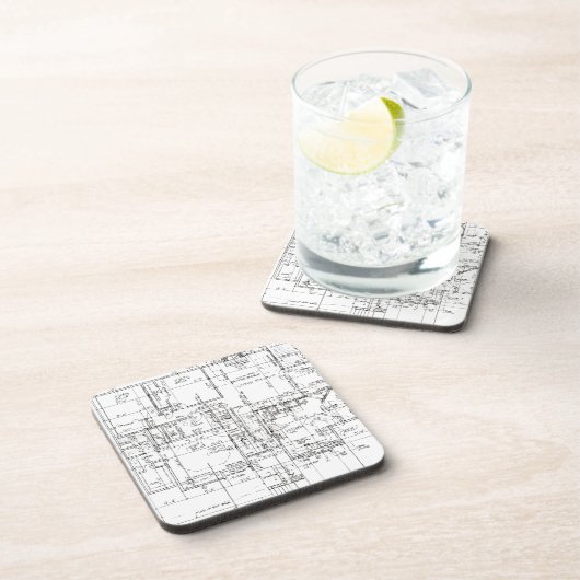 Architekten alles! getränkeuntersetzer (Rechte Seite)