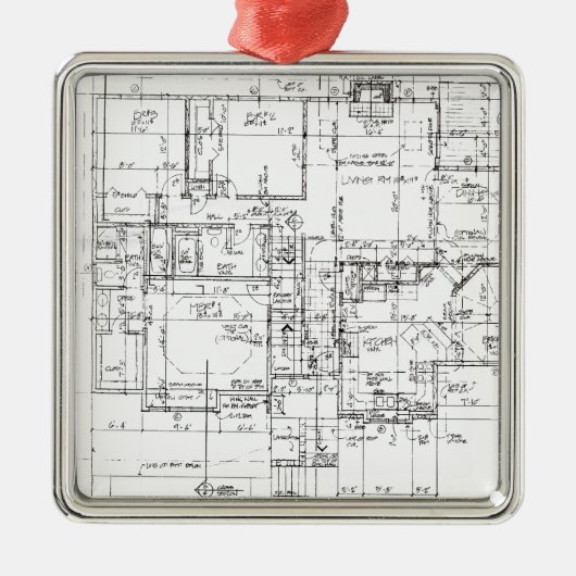 Architekten alles! ornament aus metall (Vorne)