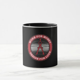 Architekten arbeiten für Geldarchitektur Tasse