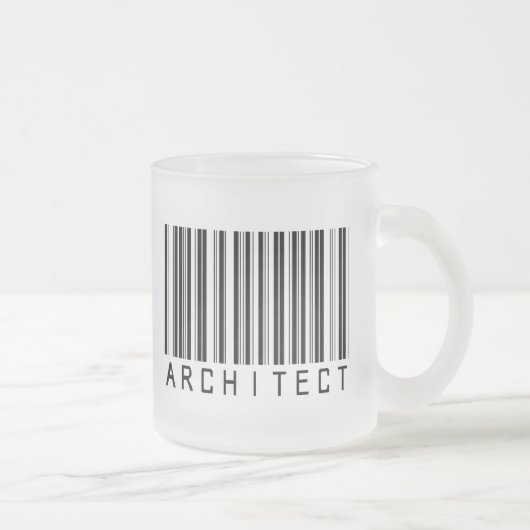 Architekten-Barcode Mattglastasse (Rechts)