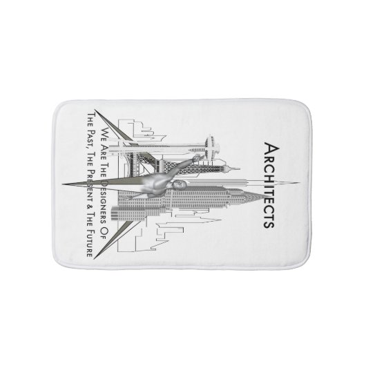 Architekten Bath Mat Badematte (Vorderseite)
