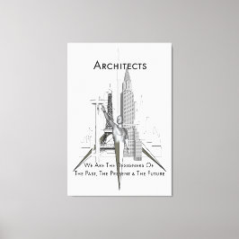 Architekten Canvas Print Leinwanddruck