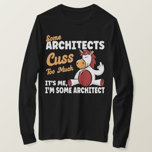 Architekten Curse Architect Spaß Men Architecture T-Shirt (Design vorne)